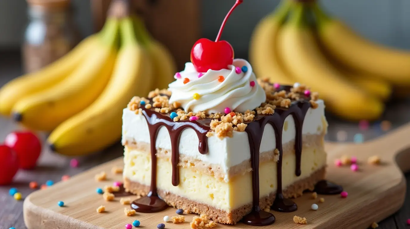 Banana Split Cake