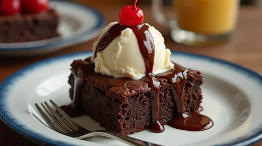 Brownie Sundae