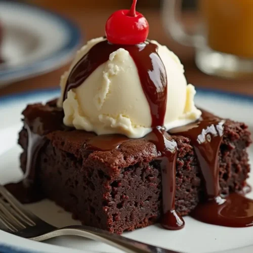 Brownie Sundae