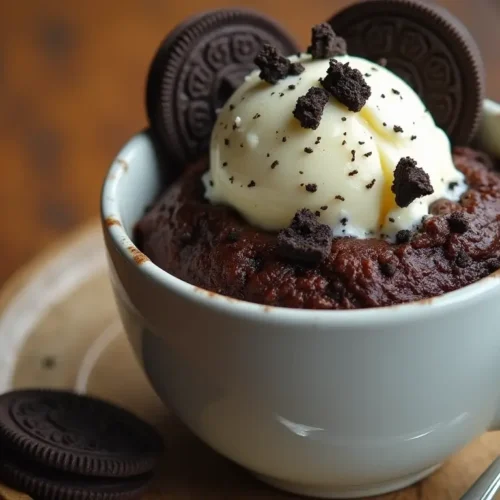 Oreo Mug Cake