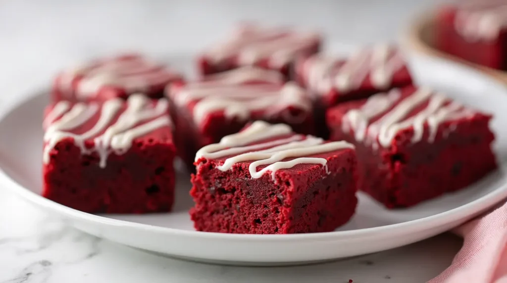 Red velvet brownies recipe