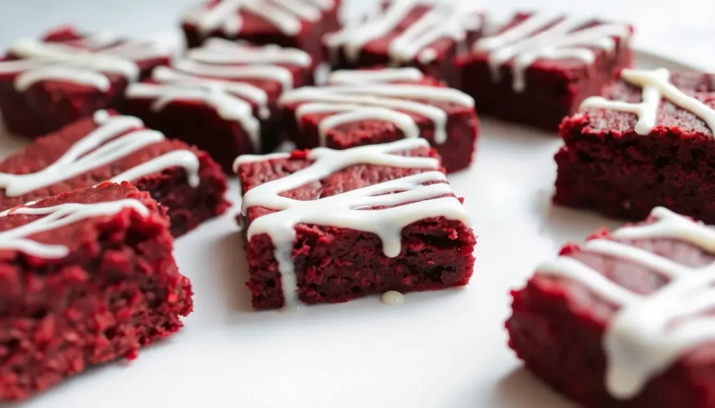 Red velvet brownies 