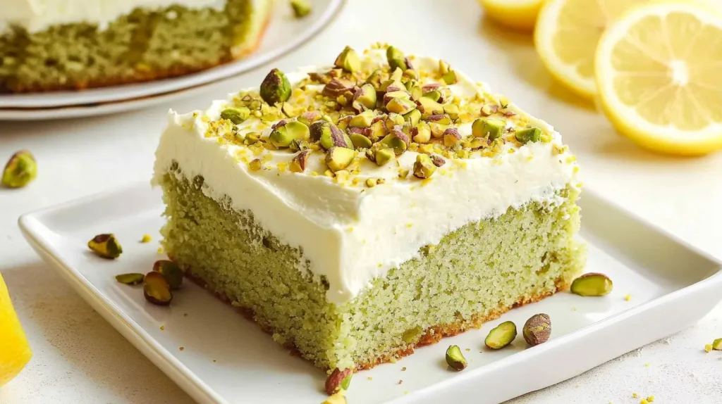 Ricotta Pistachio Cake