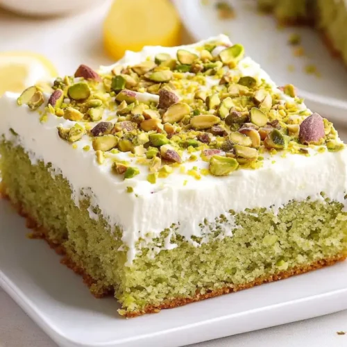 Ricotta Pistachio Cake