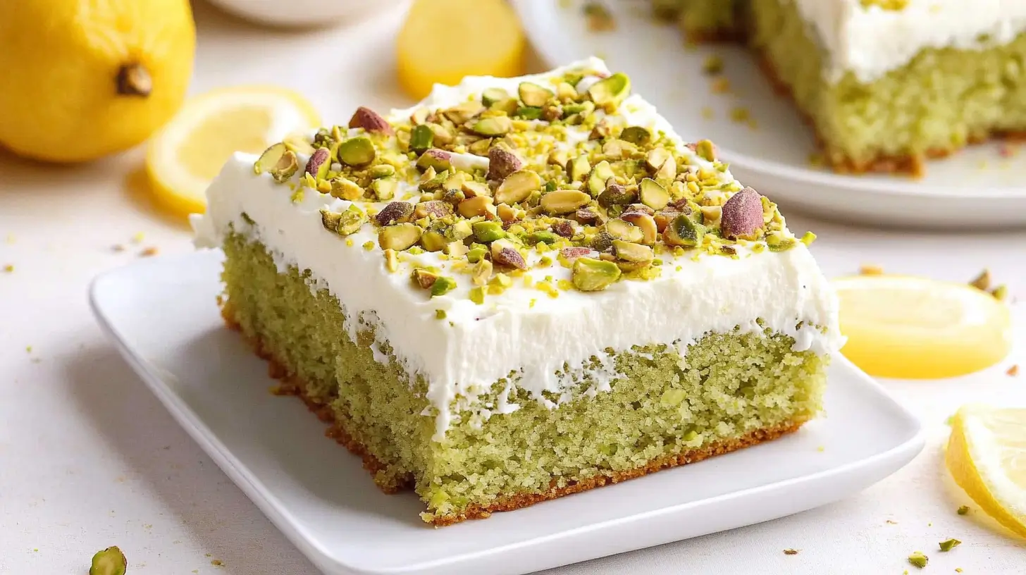 Ricotta Pistachio Cake