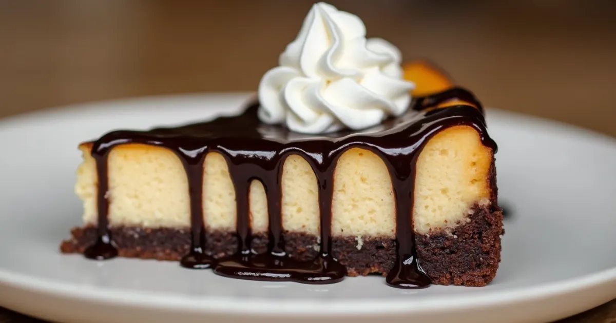 brownie cheesecake