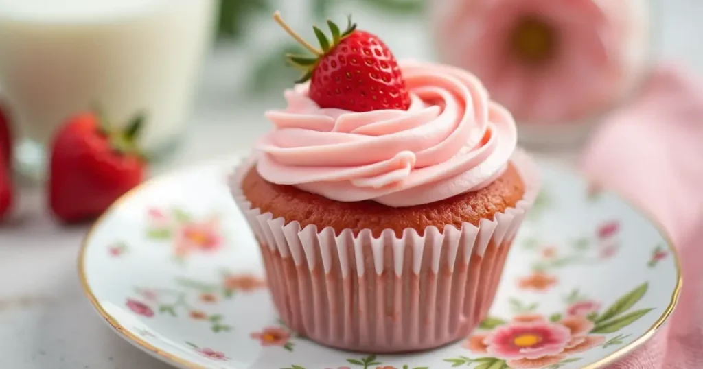 Pink cupcakes