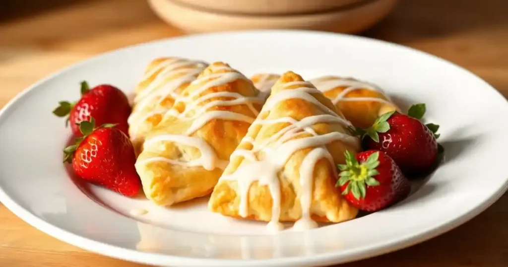 strawberry puff pastry