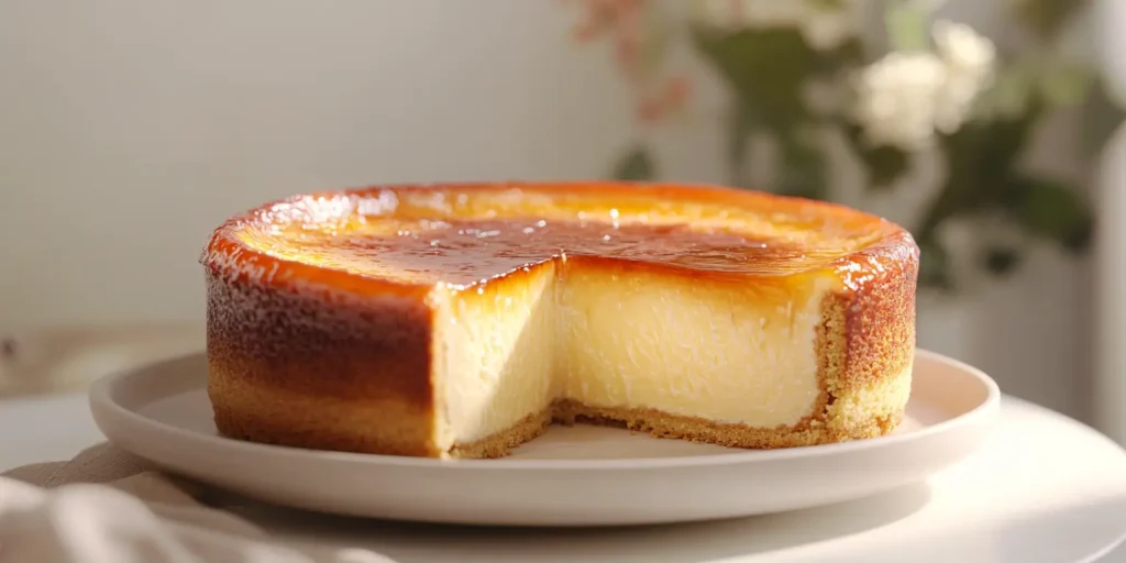 creme brulee cake