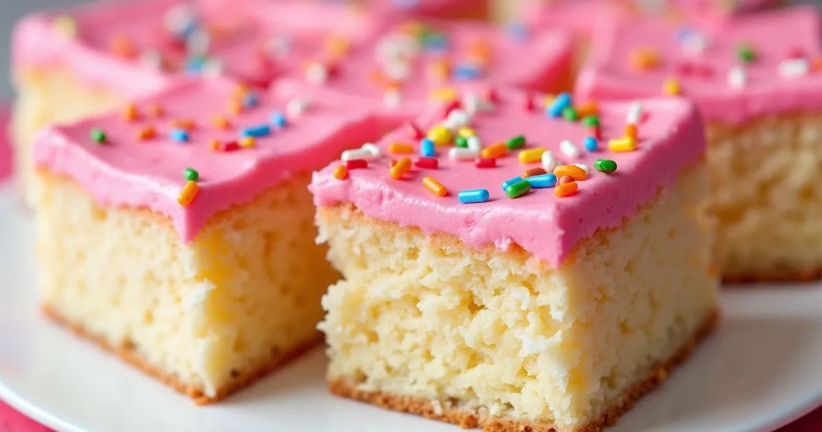 pink mexican cake