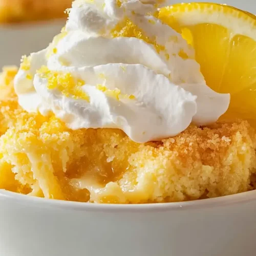 Lemon Dump Cake Recipe