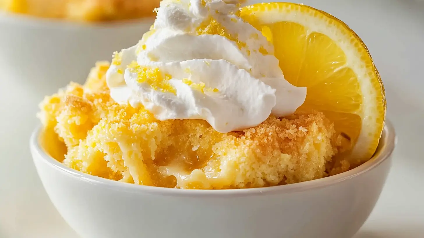 Lemon Dump Cake Recipe