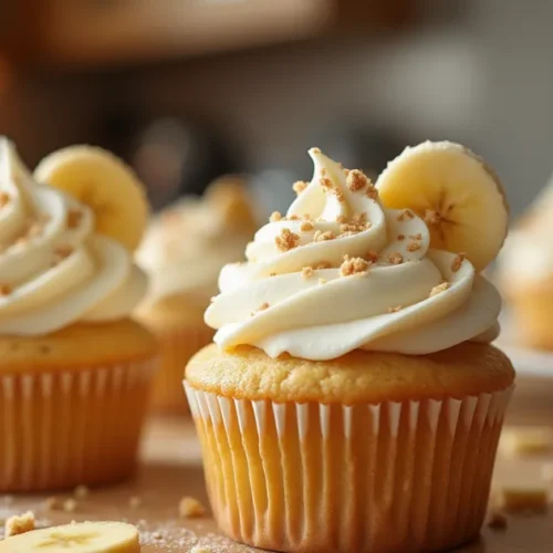 Banana Pudding Cupcakes