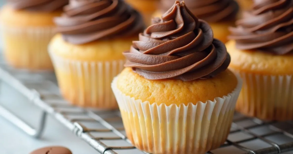 Boston Cream Cupcakes