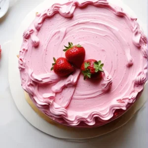 Pink cake 1