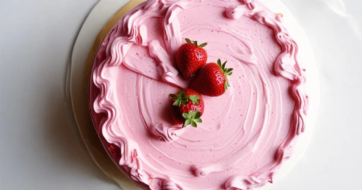 Pink cake