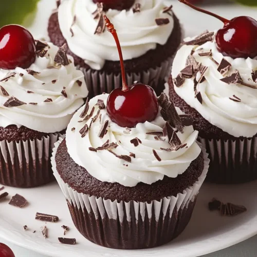 Black Forest Cupcakes