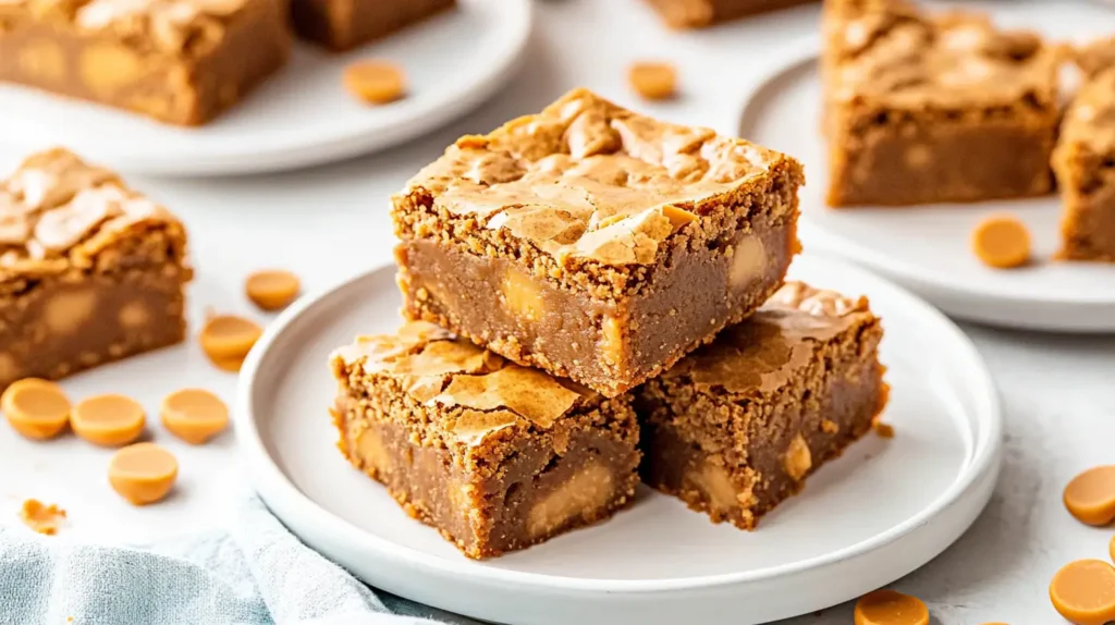 Butterscotch brownies