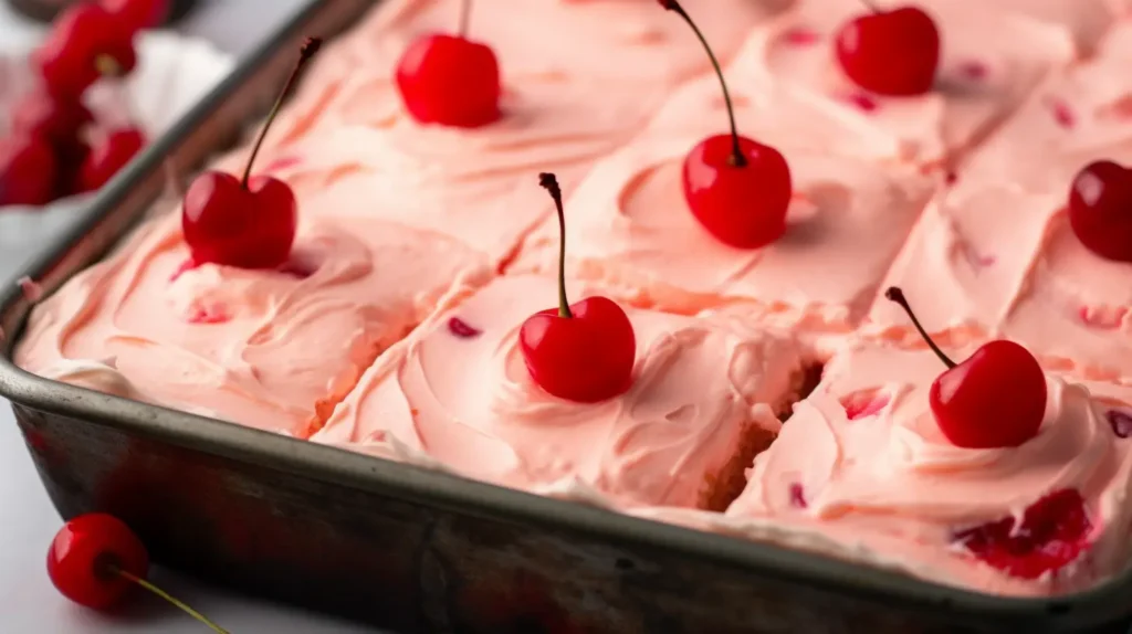 Cherry Chip Cake