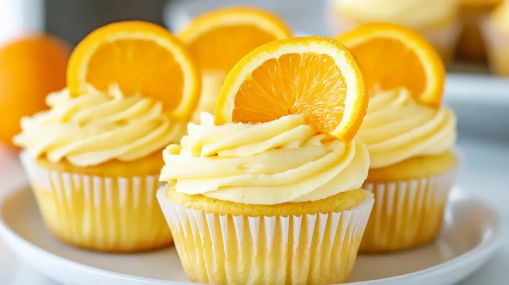 Orange Cupcakes