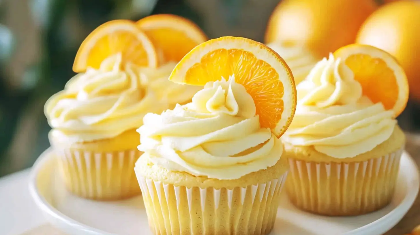 Orange Cupcakes