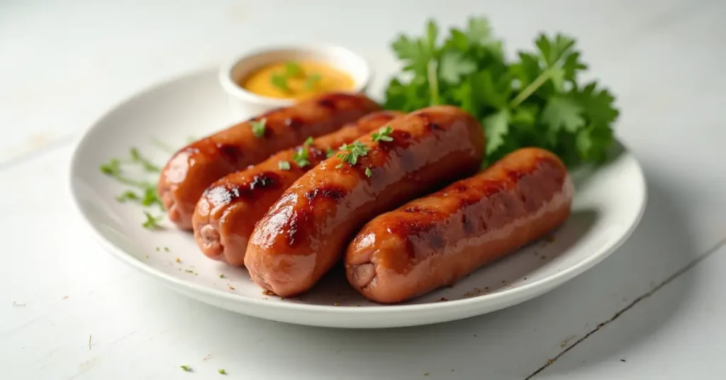 Beef sausage