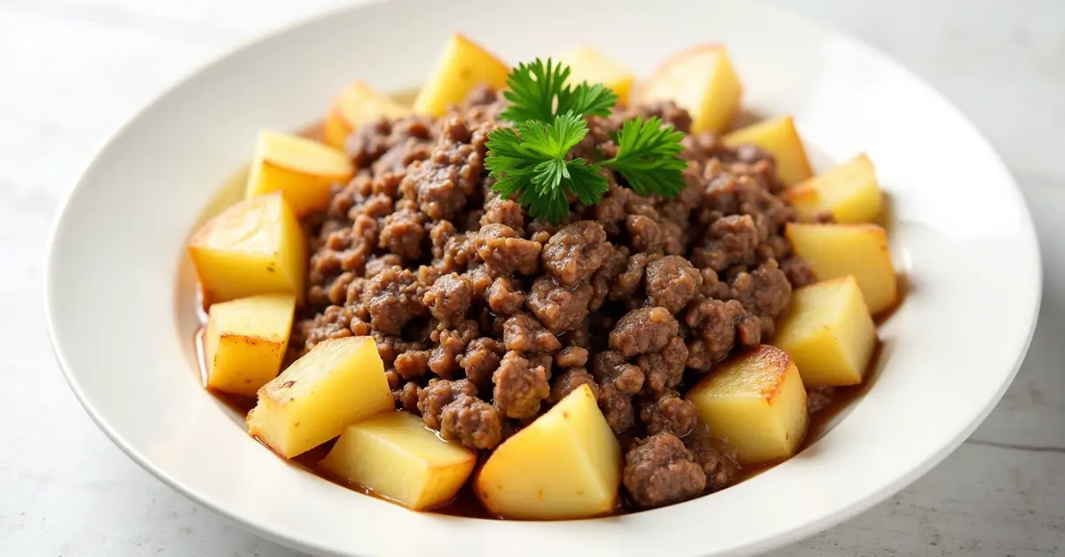 Ground Beef and Potatoes