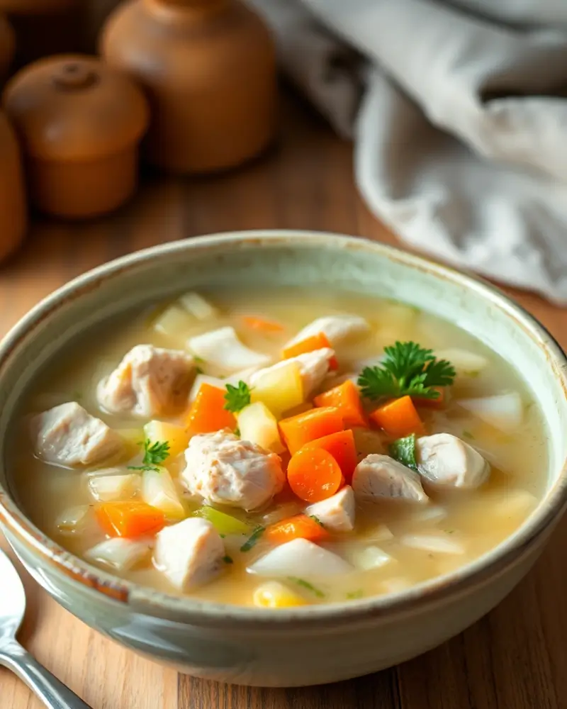 chicken leek soup recipe