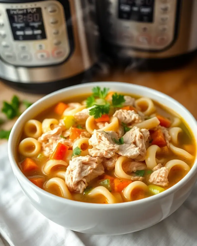 instant pot chicken and noodles