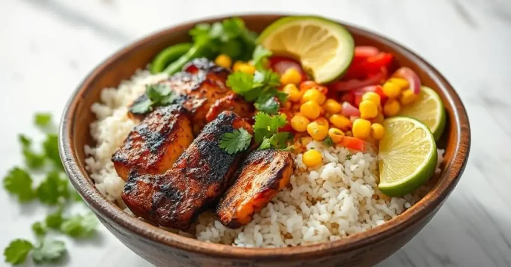 bbq chicken bowl