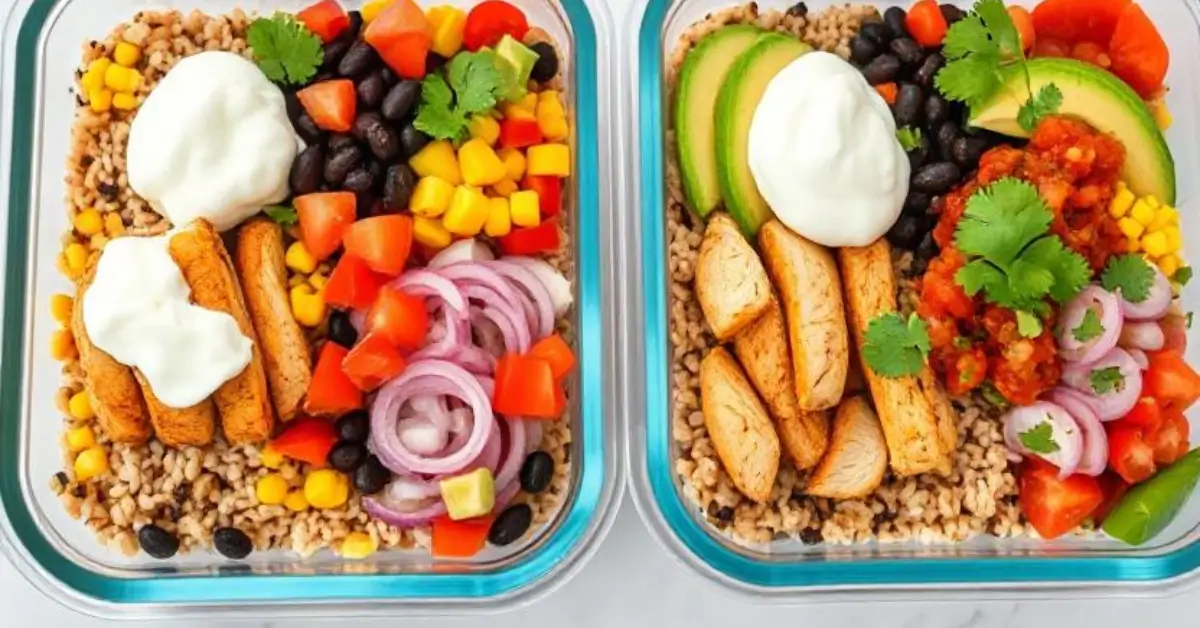 burrito bowl meal prep