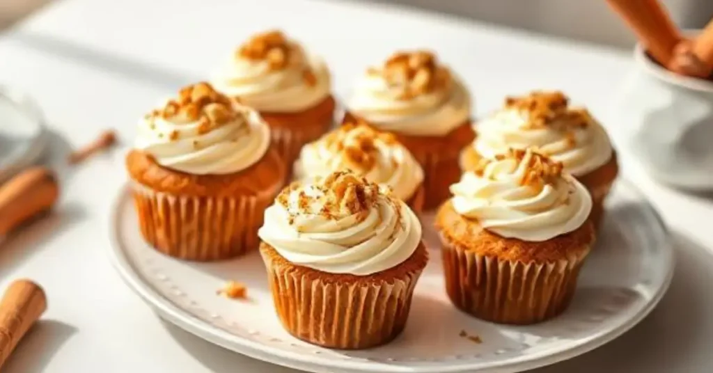 carrot cake cupcakes