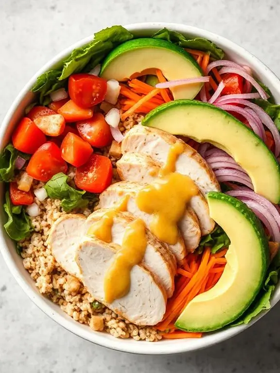 chicken protein bowl 1