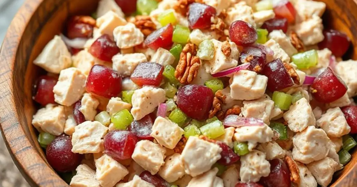 chicken salad recipe with grapes