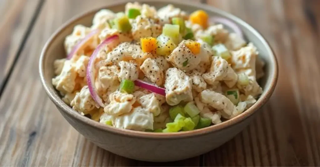 chicken salad with canned chicken