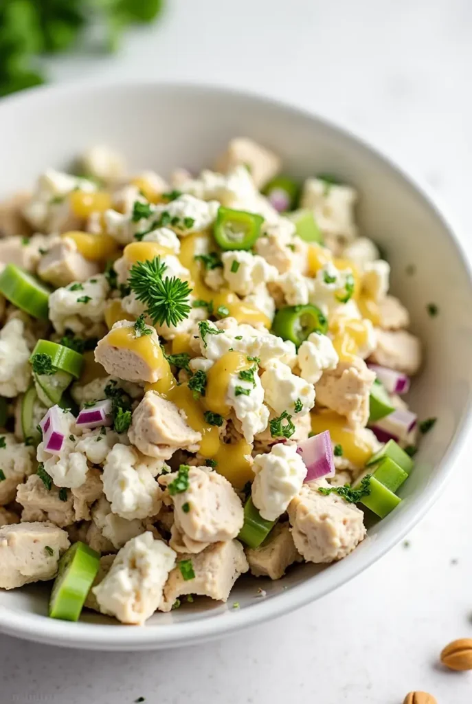 cottage cheese chicken salad recipe