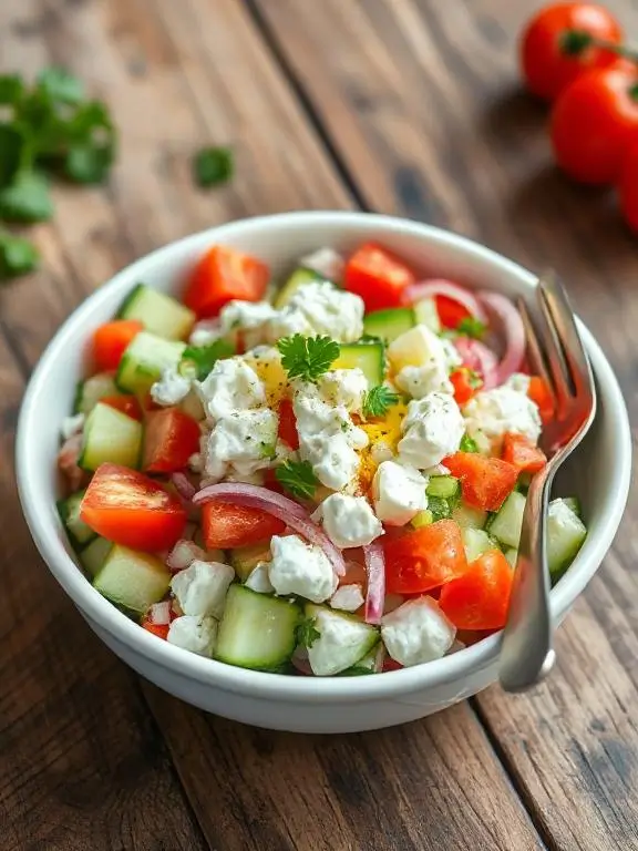 cottage cheese salad 1