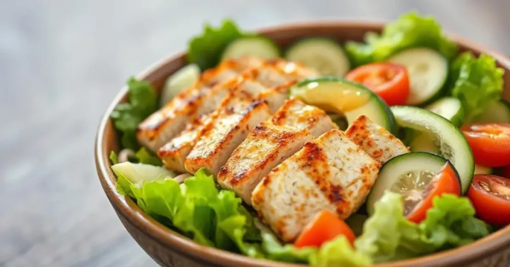 crispy chicken salad