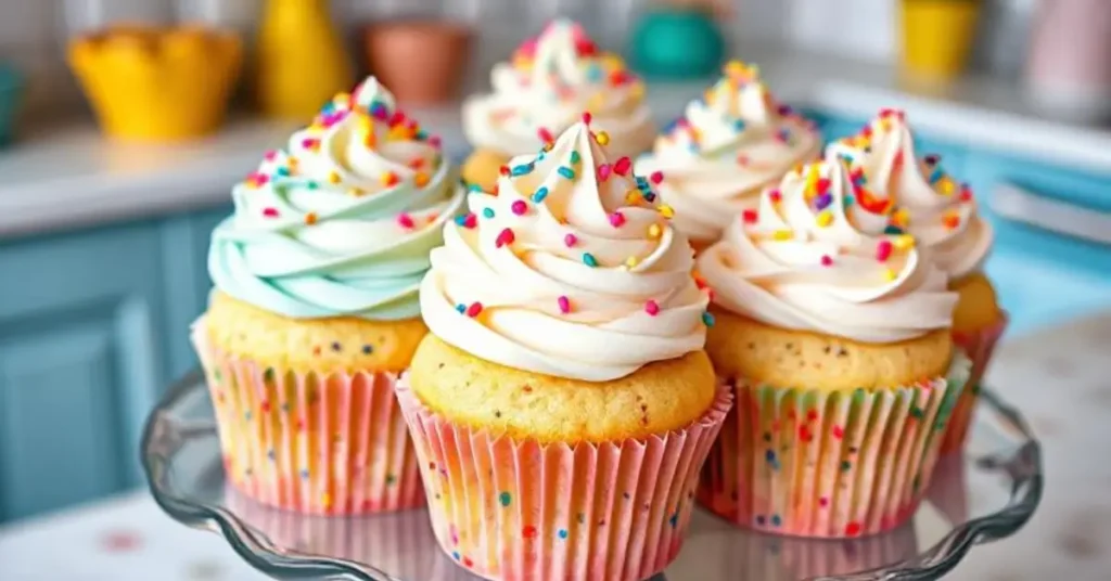 funfetti cupcakes