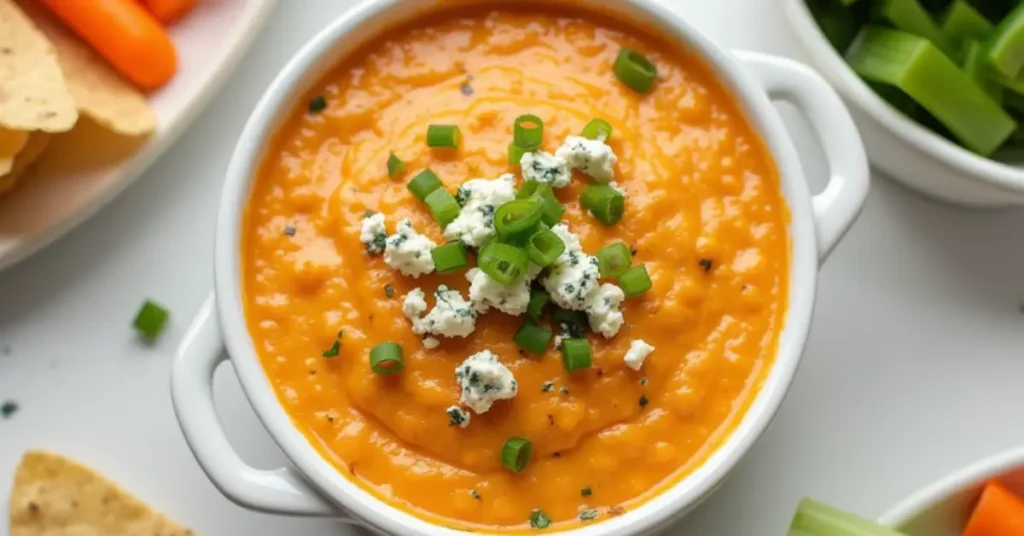 high protein buffalo chicken dip