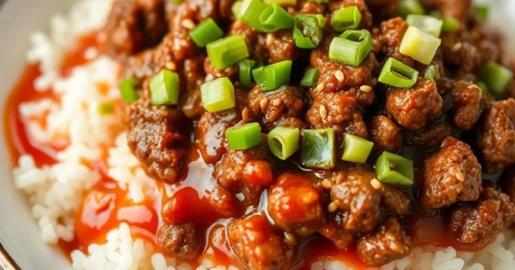 korean ground beef