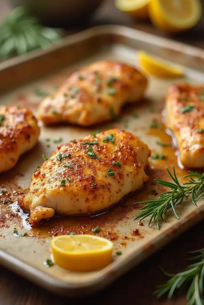 oven baked chicken breasts recipe