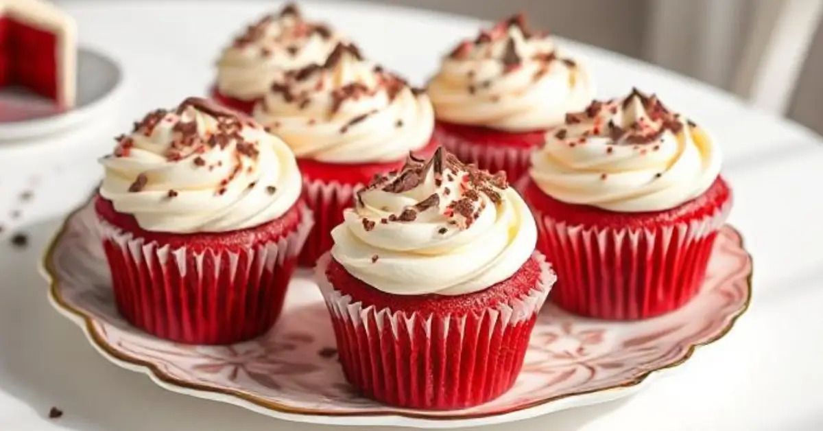 red velvet cupcakes