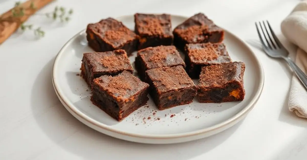 sweet potato brownies