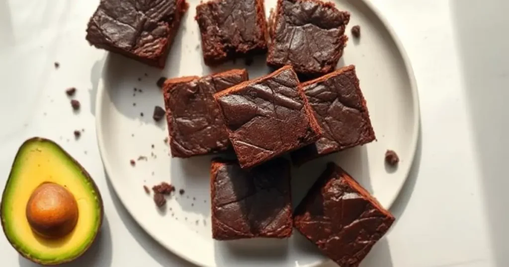 avocado brownies