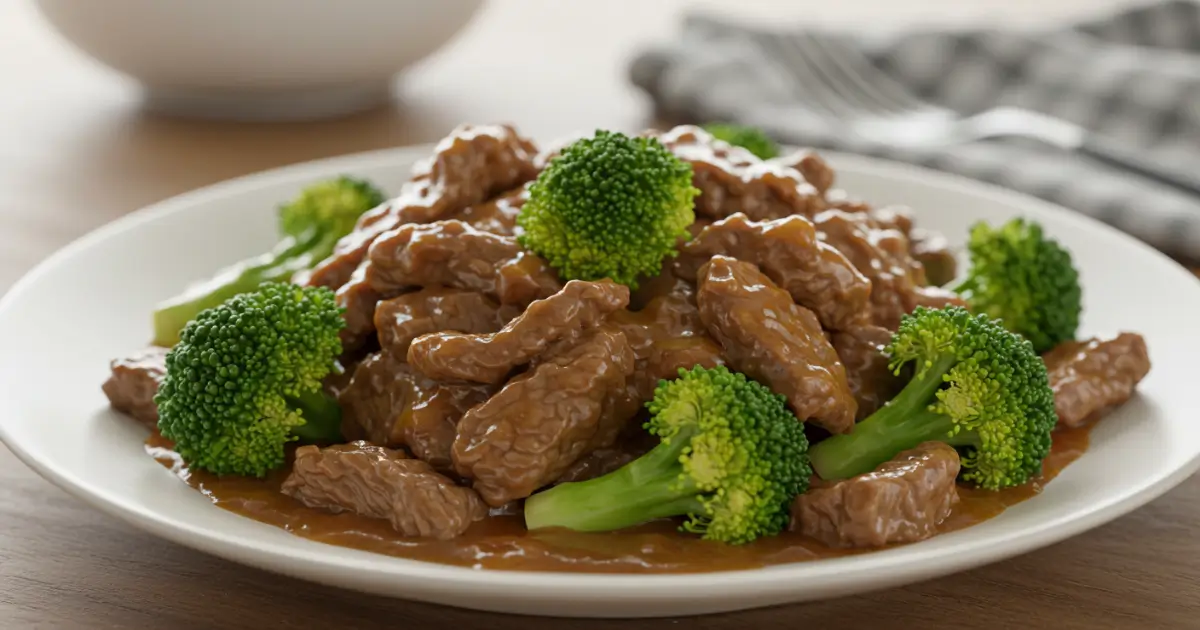 beef and broccoli crock pot