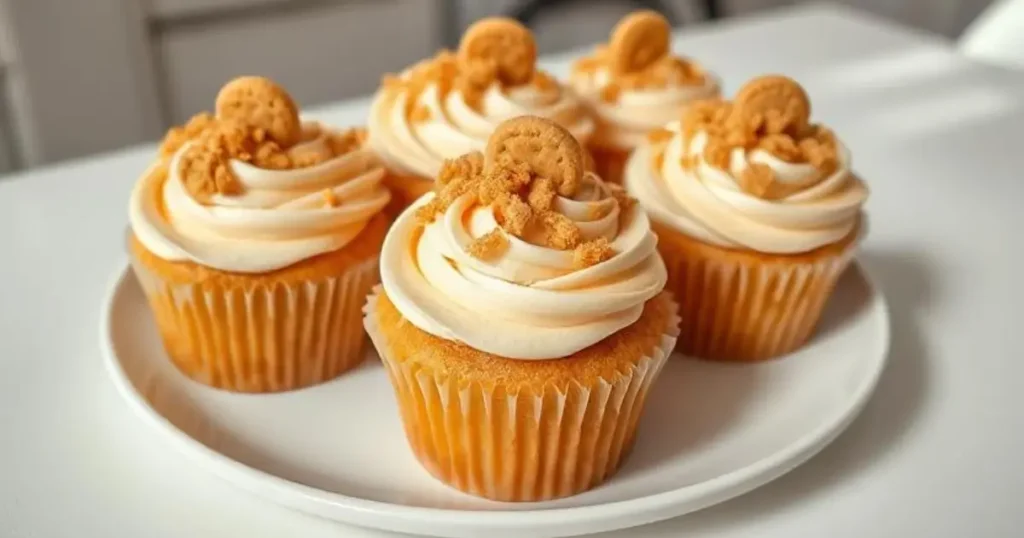 biscoff cupcakes