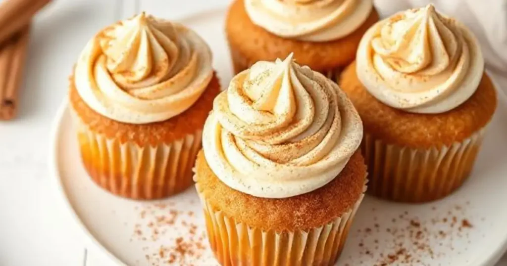 churro cupcakes