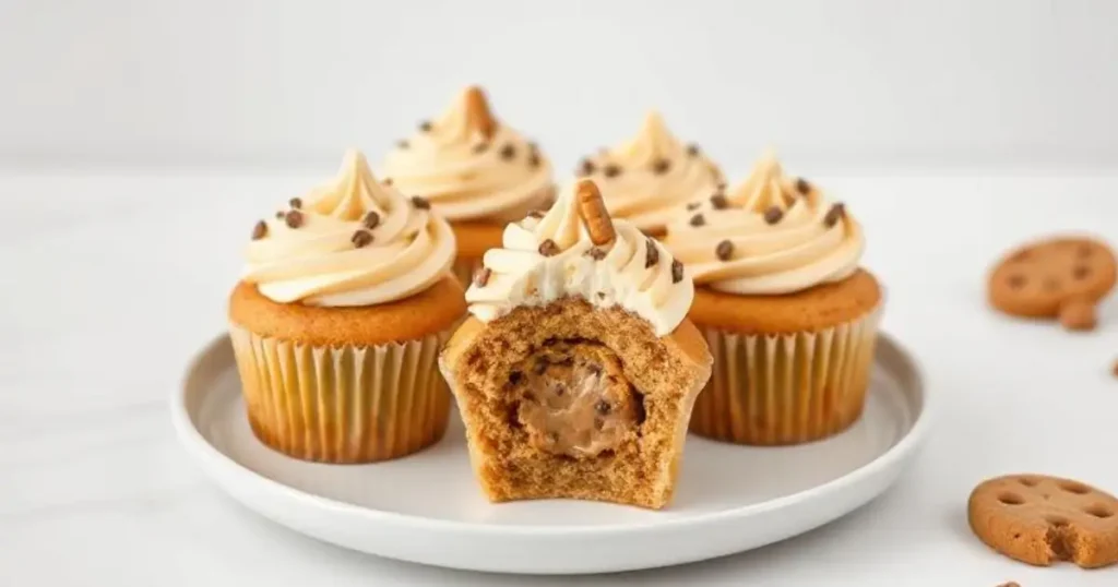 cookie dough cupcakes