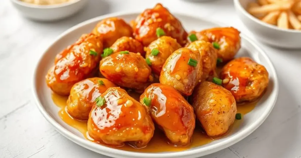 honey garlic chicken